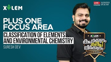 CLASSIFICATION OF ELEMENTS & ENVIRONMENTAL CHEMISTRY | SD | PLUS ONE FOCUS AREA | XYLEM LEARNING