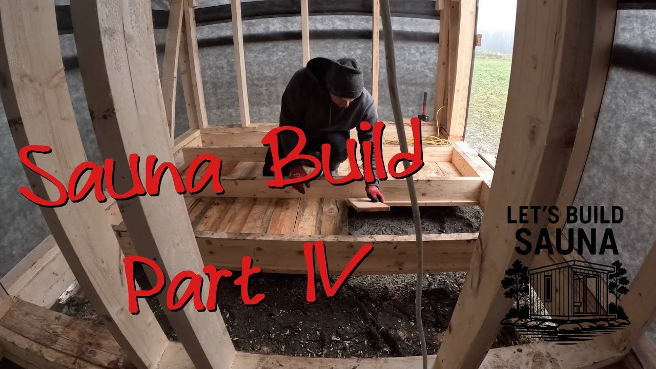 Sauna Build – Part 4: Floor Structure, Insulation & OSB 🔨 - YouTube