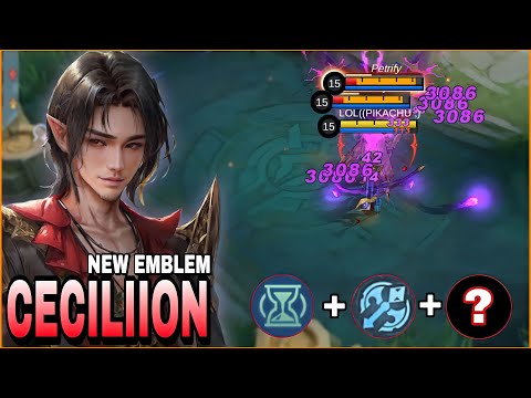 Cecilion Best Build And Emblem - One Hit Kill - Build Top 1 Global Cecilion ~ MLBB @AFKAGAIN