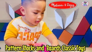 Pattern Blocks and Boards Classic Toys I Melissa and Doug I Noah’s Toy Review