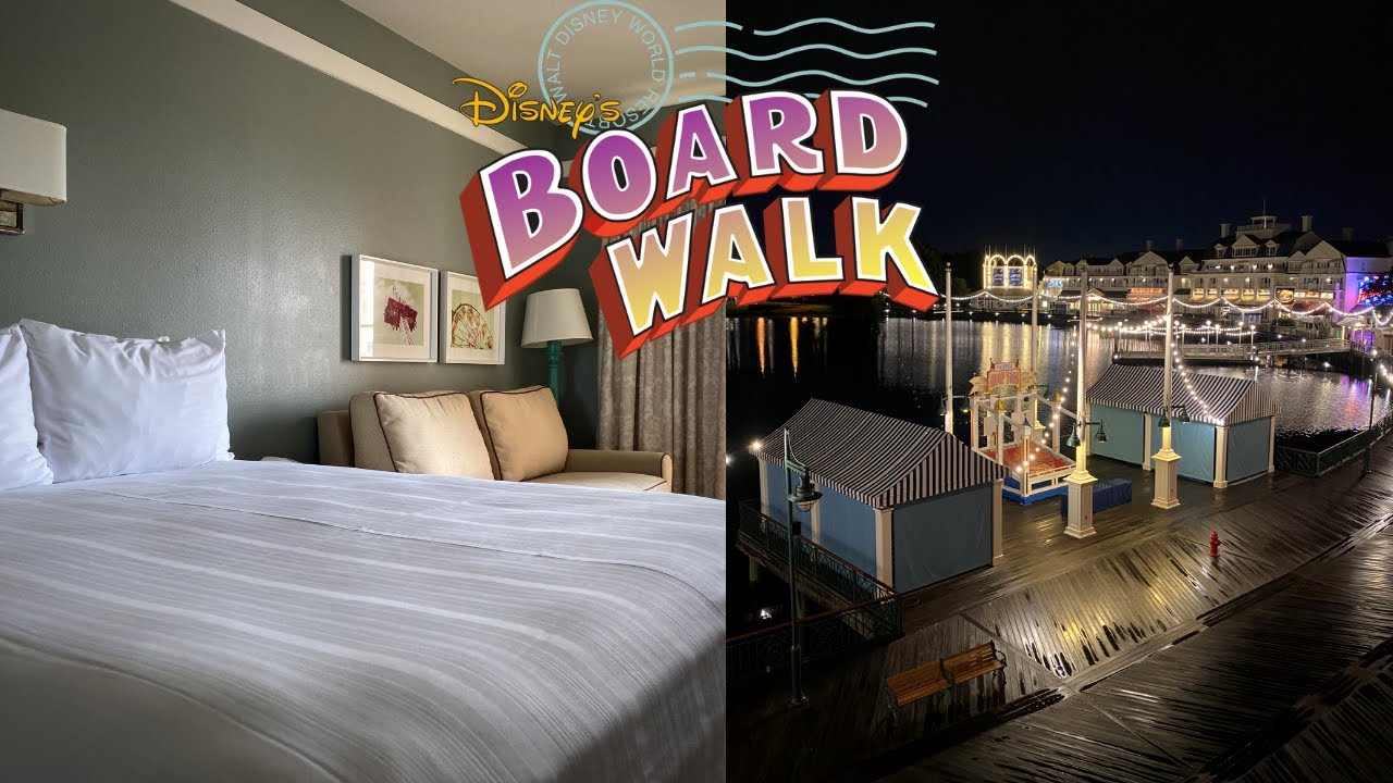 Disney's Boardwalk Resort Staycation | Full Resort & DVC Studio Villa Tour | Hidden Resort Secrets!