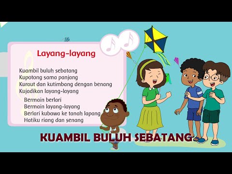 Lagu Layang Layang (Lirik) - Kelas 2 SD Tema 2 dan Tema 5 | Vocal Shema