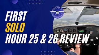 Hour 25 and 26 review: My first solo! - Camden NSW Australia