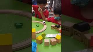 IKEA !! Train Wood 😇