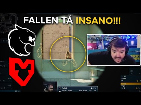 FALLEN TÁ GIGANTE!! FURIA X MOUZ - Elisa Masters Espoo 2023