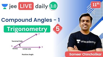 JEE: Trigonometry L5 | Compound Angles | Unacademy JEE | Sameer Chincholikar
