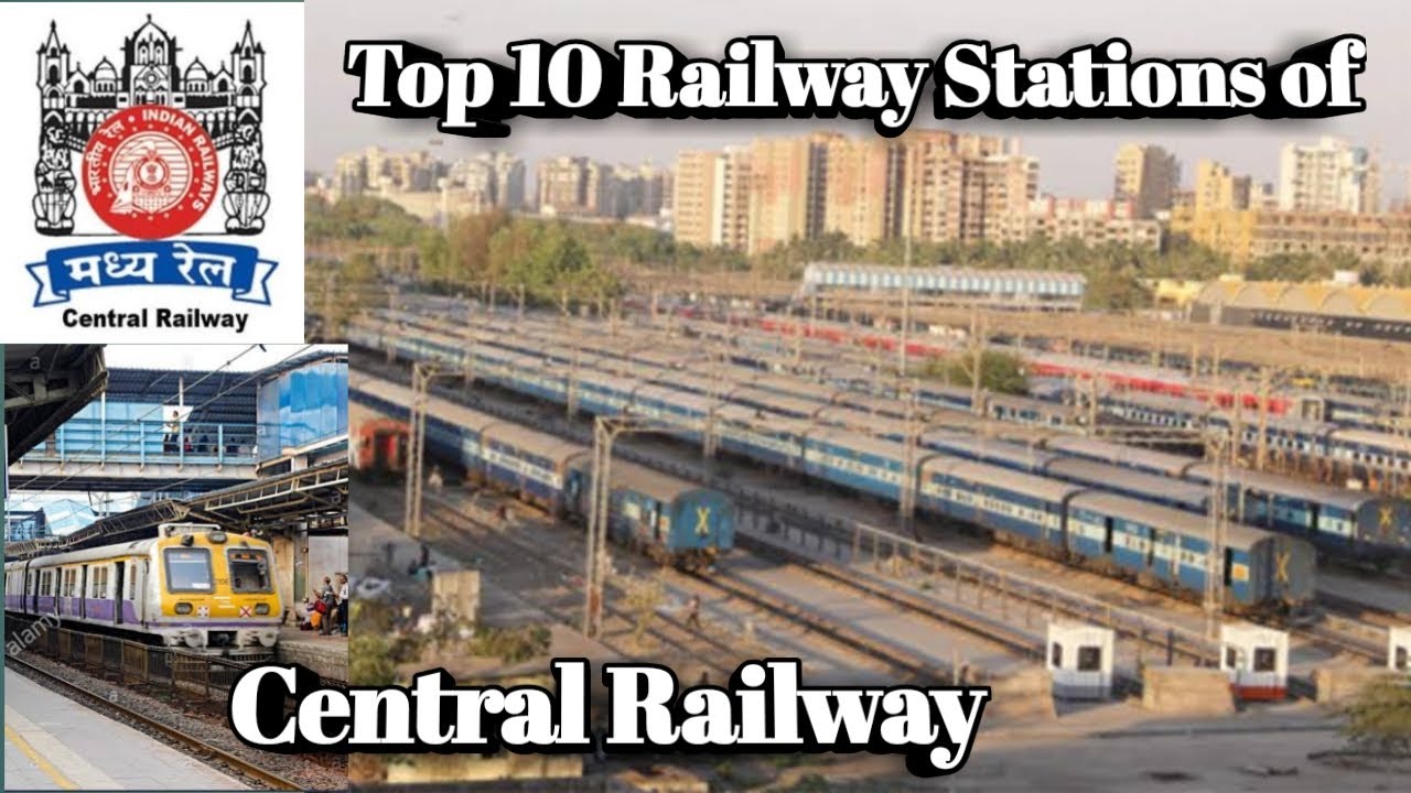 Top 10 biggest railway station of Central Railway | Central railway busiest stations | Tech4Need
