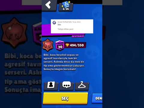 ah be bibi siz abone olun ve yazın ben yapayım#brawlstars #trend #trendingshorts #keşfet #bibi