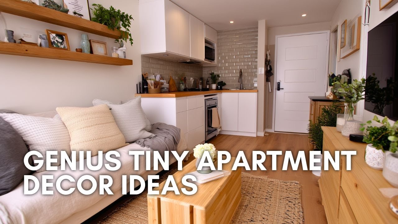Genius Tiny Apartment Decor Ideas to Make Your Small Space Look Double ...