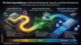 RAM vs Cache vs Storage  What's the Difference