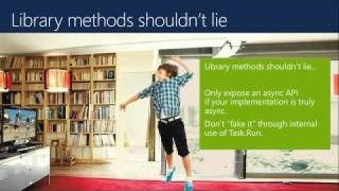 Async Best Practices for C# and Visual Basic