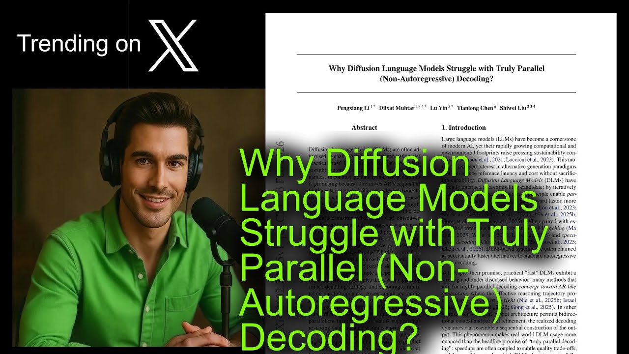 Why Diffusion Language Models Struggle with Truly Parallel (Non ...