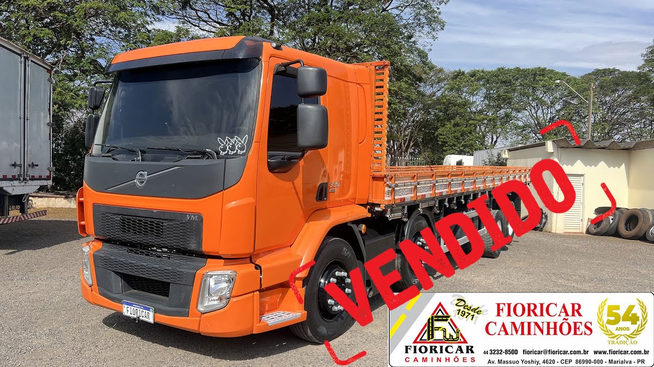 VOLVO VM 330 I-SHIFT GABINE LEITO COMPLETO 4° EIXO ORIGINAL 2022/2022 CARROCERIA 9.20MTS
