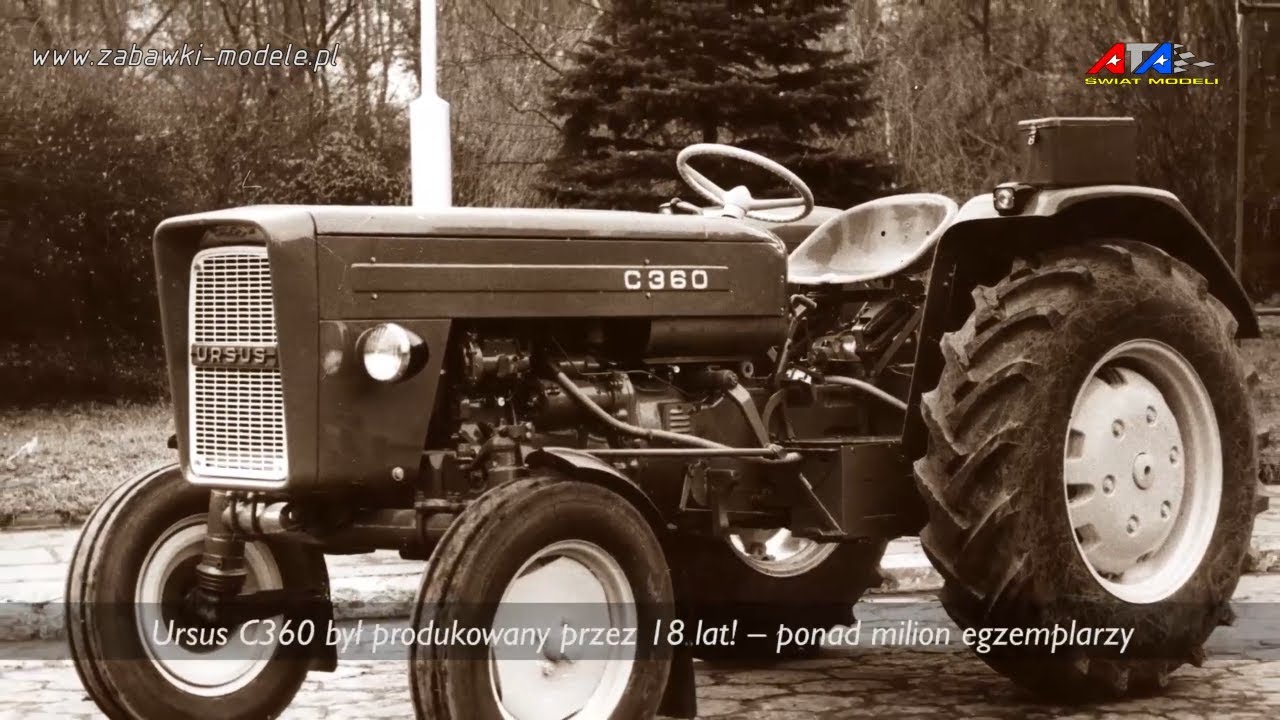 Double E Toys and ATA Swiat Modeli collaboration - tractor URSUS C-360 -  YouTube