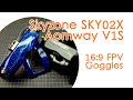 16:9 FPV goggles: Skyzone SKY02X vs Aomway Commander V1S (long term review & comparison)