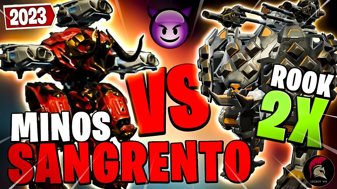 Super Rook War Robots - Super MINOS vs ROOK - YouTube