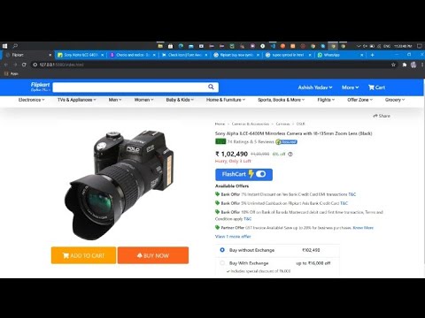 Flipkart Clone💥 || website Design
