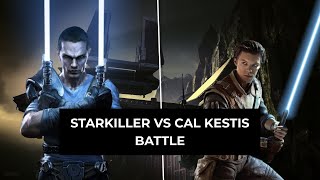 Starkiller Vs Cal Kestis Battle