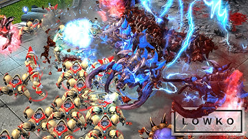 StarCraft 1 PROTOSS vs StarCraft 2 ZERG!