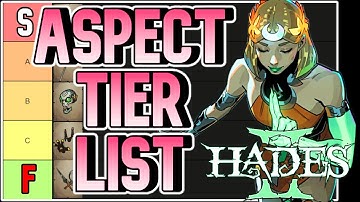 The DEFINITIVE Hades 2 Weapon Aspect Tier List.