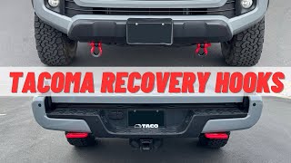 Installing Front & Rear Tacoma Recovery Points!