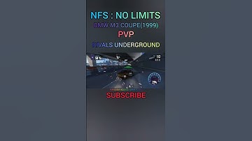 BMW M3 Coupe(1999) #nfsnolimits #pvp #bmwm3 #android #1080p60fps #racing  #dragrace #gamingshorts