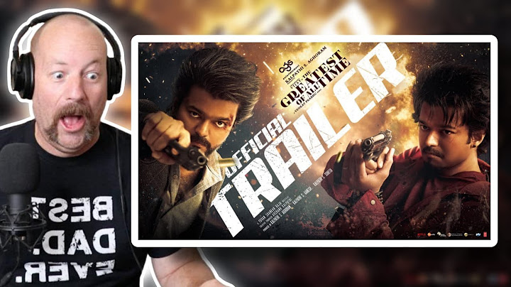 The GOAT Trailer REACTION: Thalapathy Vijay | Venkat Prabhu | Yuvan Shankar Raja