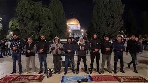 الركعات الثالثة والرابعة من سورة الكهف من صلاة التراويح المسجد الأقصى المبارك محمد محاميد
