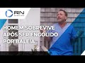 Homem é engolido por baleia-jubarte durante mergulho