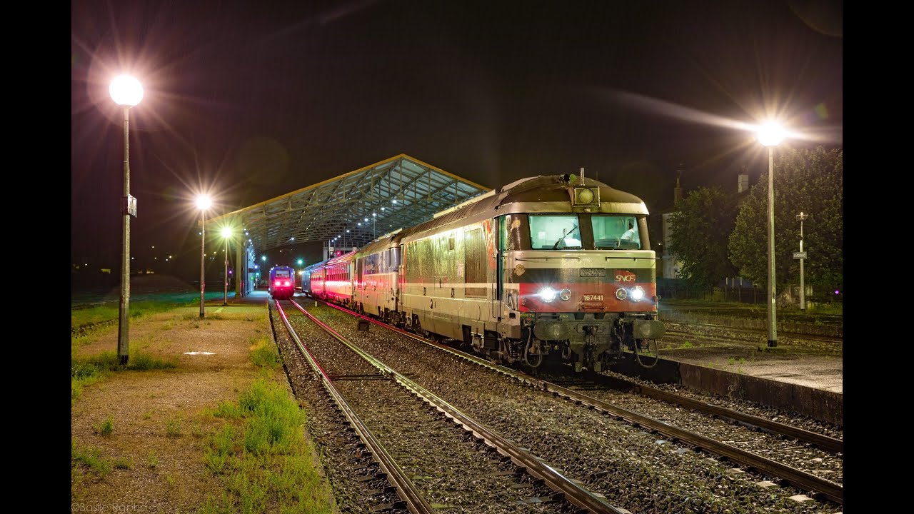 Dernier jour des BB 67400 sur l'ICN Paris - Rodez - Albi