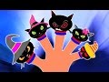đáng sợ gia đình ngón tay mèo | trẻ em bài hát | Scary Cat Finger Family | Nursery Rhyme | Baby Song