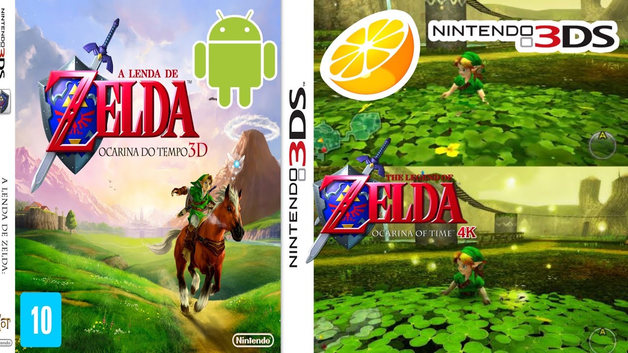 🔴Link do ocarina of time 3ds NO ANDROID😲😲?? Como ter e como usar?? 