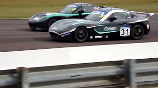 BTCC 2022: Thruxton (August) - Ginetta Junior first complex compilation