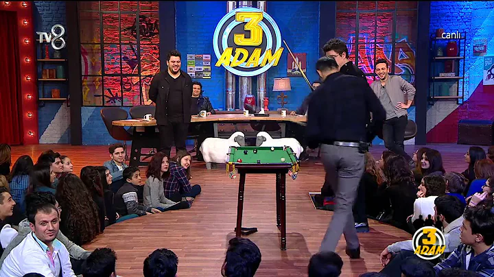 brahim ile Semih Saygner'in Bilardo Karlamas | 3 A...