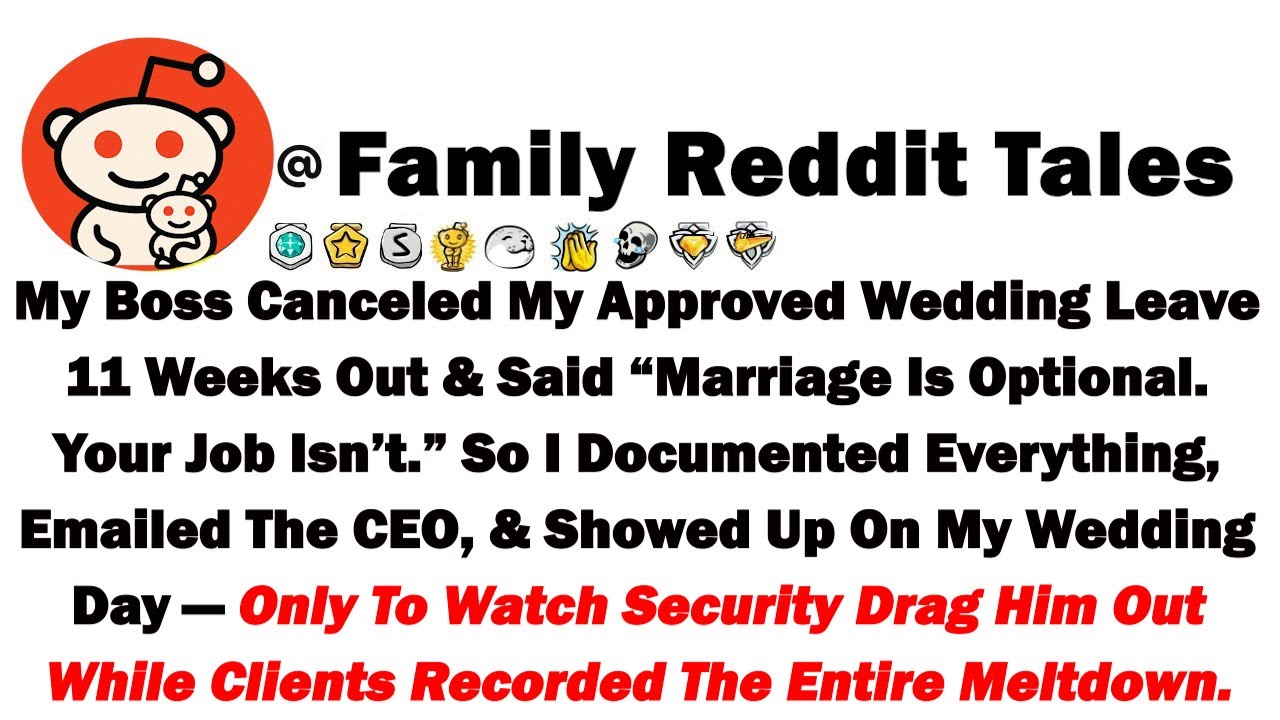 My Boss Canceled My Approved Wedding Leave 11 Weeks Out & Said “Marriage Is Optional. Your Job Isn’t