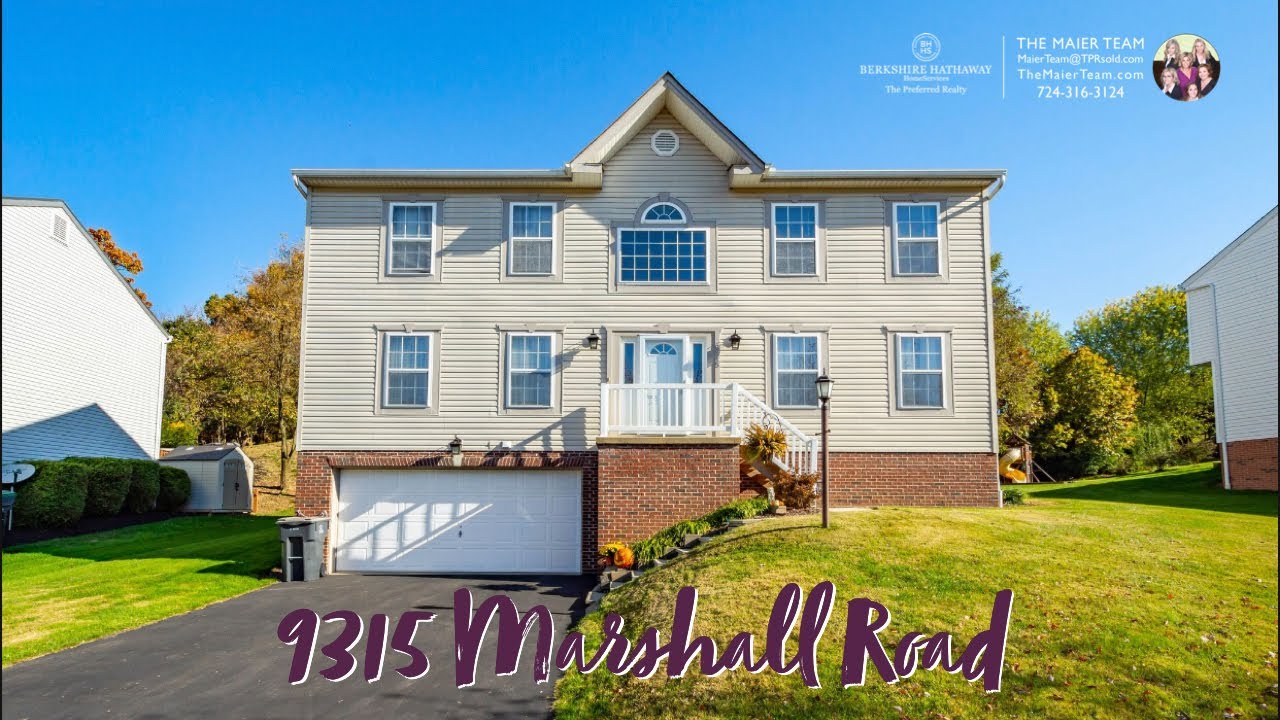 Sold by the Maier Team! 9315 Marshall Road, Cranberry Twp Pa 16066