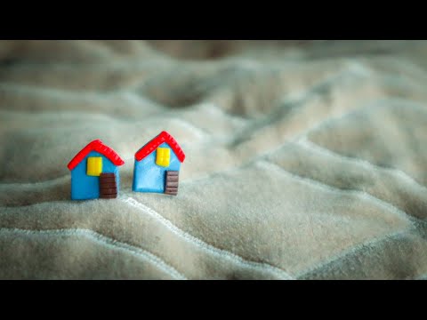 Summer Cottage DIY earrings // polymer clay