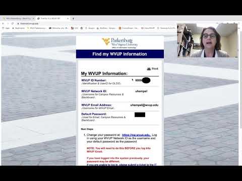 How to find your WVUP ID