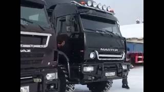 Якутские Камазы / Yakut Kamaz / Truck driver