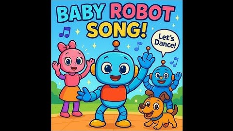 "Baby Robot Song | Fun Kids Dance with Mama, Papa & Robo Dog | Doo Doo Doo 🤖🎵"