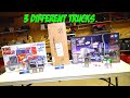 GIVING 3 FRIENDS 3 NEW SEMI TRUCKS!  TRIVIA GAME SHOWDOWN - WHO KNOWS RCSPARKS?  | RC ADVENTURES