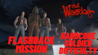 The Warriors Flashback Mission Hardcore Soldier Difficulty
