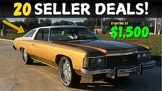 20 Cheap Classic Cars for Sale by Owner – Real Deals!