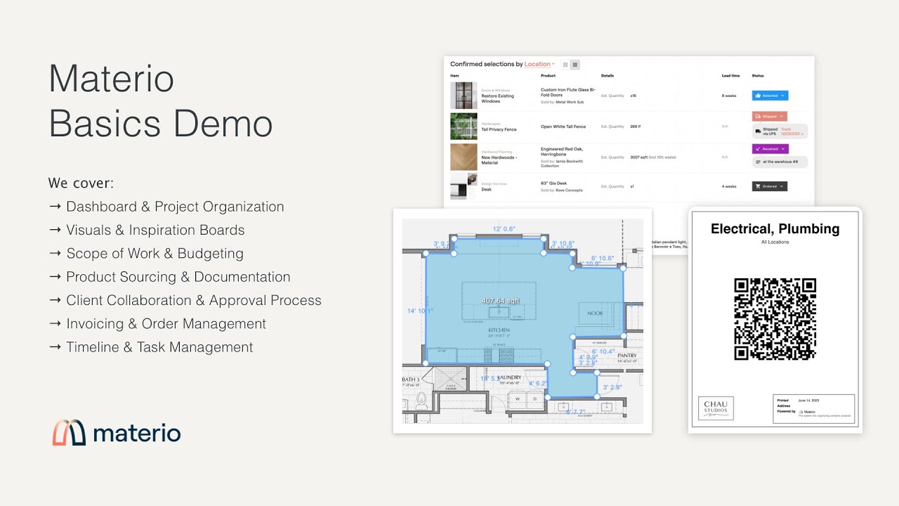 A Comprehensive Materio Demo for Interior Design & Design-Build Teams ...