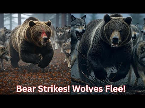 Grizzly Bear Vs Wolves Epic Reckoning Battle On June 25 2025