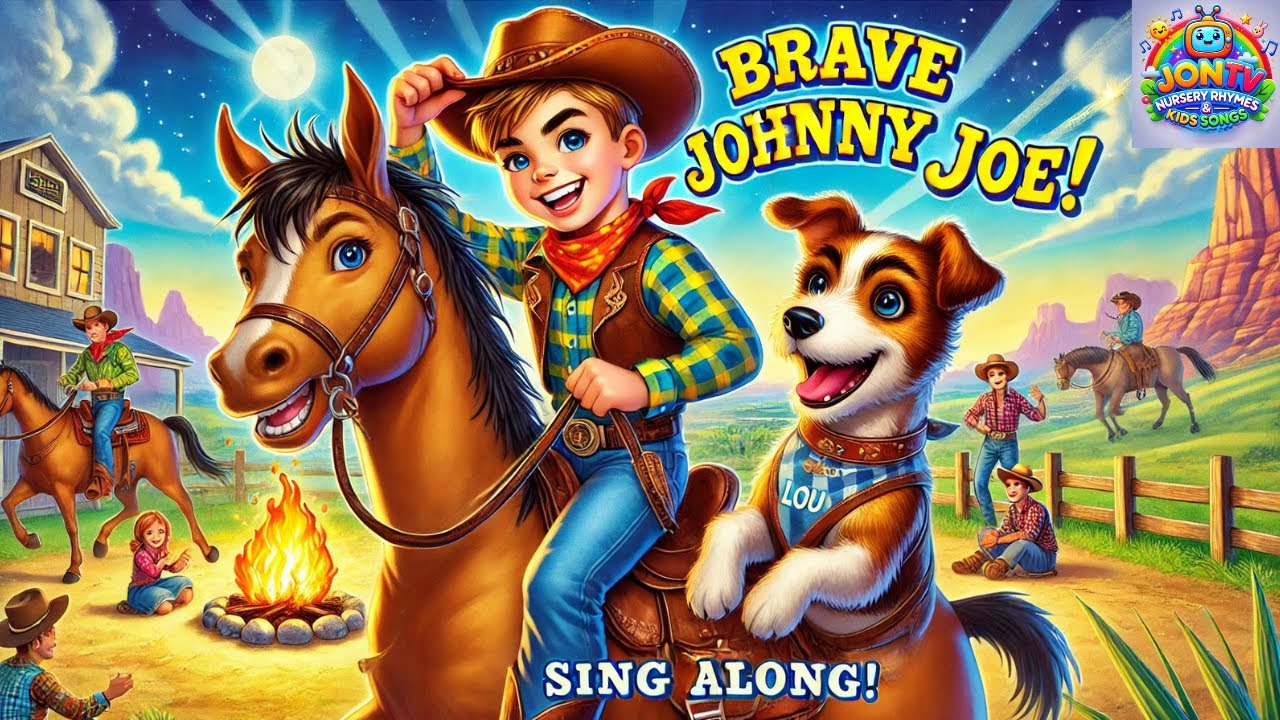 The Tale of Brave Johnny Joe | American Folk Story Song for Kids | JonTV Nursery Rhymes & Kids Songs