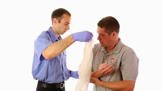 CERT Skills Training - How to Apply a Sling and Swathe (EMTPrep.com) screenshot 5