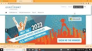 Microsoft Exam - Certiport Student Registration -