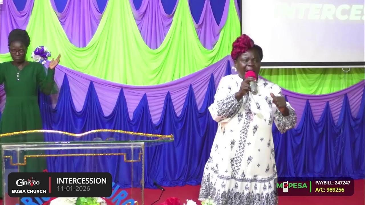 SUNDAY SERVICE MORNING INTERCESSION || 11-01-2026