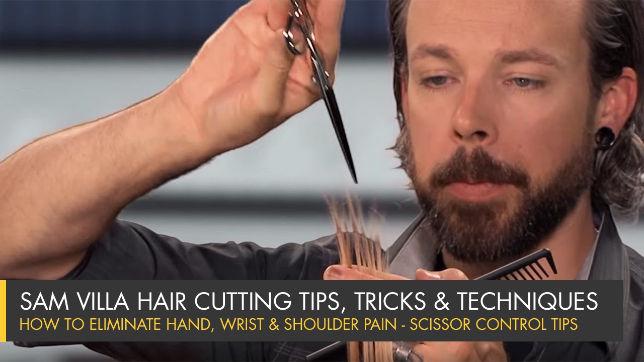How To Eliminate Hand, Wrist & Shoulder Pain - Scissor Control Tips -  YouTube